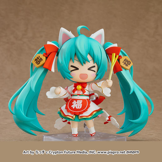 【GSC现货】粘土人 初音未来 招财MIKU Ver. 商品图2