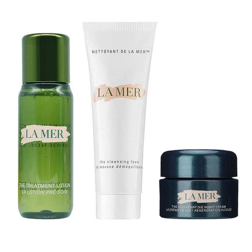 海蓝之谜面部护肤套装精萃水护手霜面霜礼盒装 （精粹水150ml＋奇迹晚霜7ml＋护手霜30ml ） CDF） 商品图4