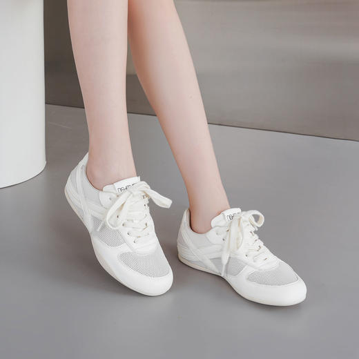 西村名物2025年春季新款舒适透气轻便厚底防滑老爹鞋休闲运动鞋T25CM39051 商品图5