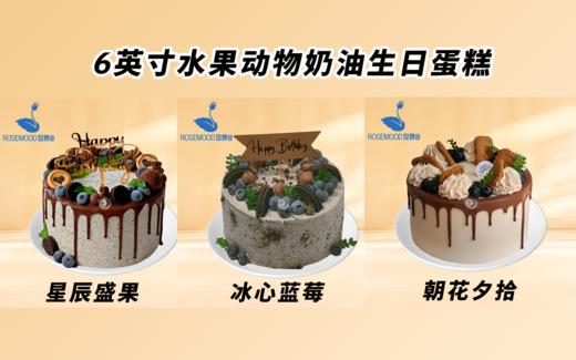 6英寸水果动物奶油生日蛋糕（19选1） 商品图13