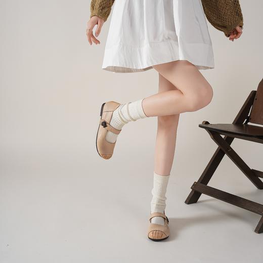 西村名物2025年轻便透气舒适平底软底防滑玛丽珍单鞋浅口单鞋T25AE16151 商品图4