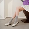 西村名物2025年夏季新款舒适平跟新中式风优雅穆勒拖鞋后空鞋X25AH15931 商品缩略图1