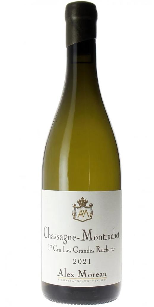 ALEX MOREAU Chassagne-Montrachet 1er Cru Clos Saint-Jean亚历克斯-伯纳德酒庄 夏山蒙哈榭圣让园白葡萄酒2021会员价2090 商品图0