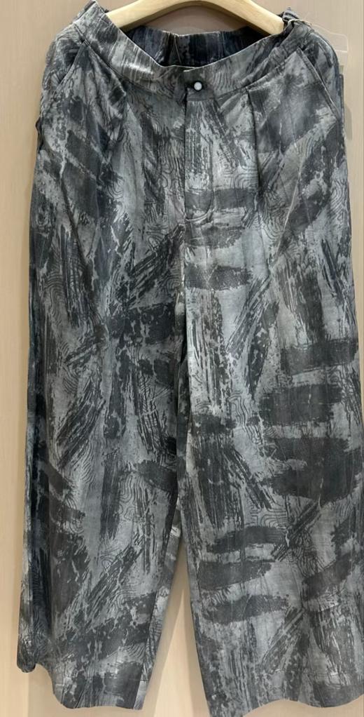 【抖音专属】阔腿裤24709615雷雨垂-设计师 商品图0