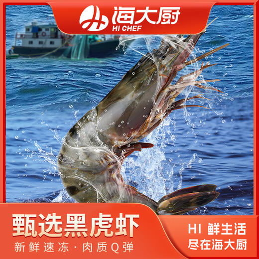 海大厨-甄选黑虎虾（为保证品质，限辽宁省内发货） 商品图0