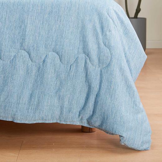 强冷感S2502 蓝色床品系列 薄被/床垫/枕垫 单人/双人/特大双人 商品图2