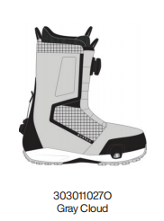 25/26BURTON雪鞋W HIGHSHOT SO GRAY CLOUD