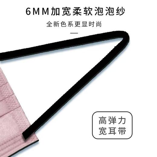 一次性囗罩1只 独立包装莫兰迪色口罩 颜色款式随机 图片仅供参考 商品图2