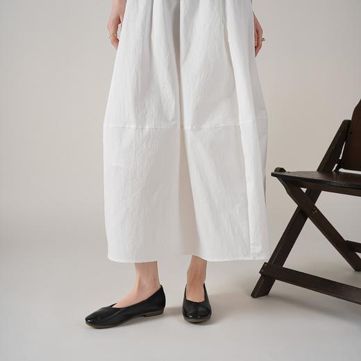 【舒适软底】西村名物2025年春季新款舒适平跟软底新中式风优雅浅口单鞋T25AE16331 商品图3