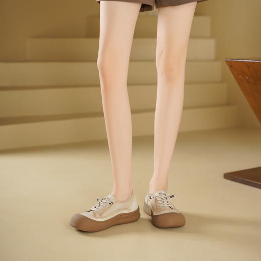 西村名物2025年春季新款轻便透气舒适厚底防滑休闲运动鞋德训鞋T25CM38851 商品图5