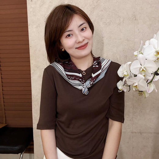 【不退不换】良木礼桑蚕丝透气T恤(528881) 商品图2