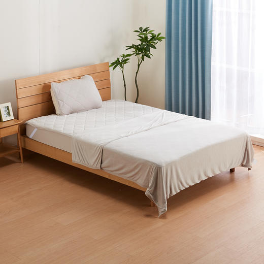 强冷感S2502 摩卡色床品系列 薄被/毛巾被/床垫/床罩/枕垫 单人/双人/特大双人 商品图4