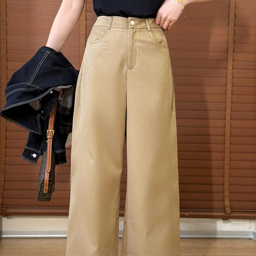 【不退不换】良木礼休闲九分阔腿裤（9538） 商品图2