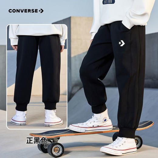 CONVERSE 春 大童小童 长裤 CNVB-KN-H189 商品图7