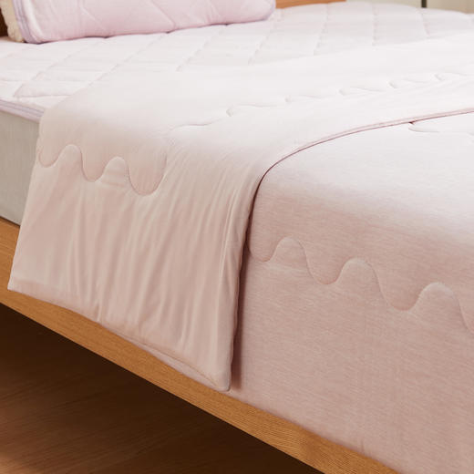 强冷感S2502 粉色床品系列 薄被/床垫/枕垫 单人/双人/特大双人 商品图1