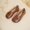 西村名物2025年春季新款舒适平跟软底新中式风优雅浅口单鞋T25AE16161 商品缩略图7