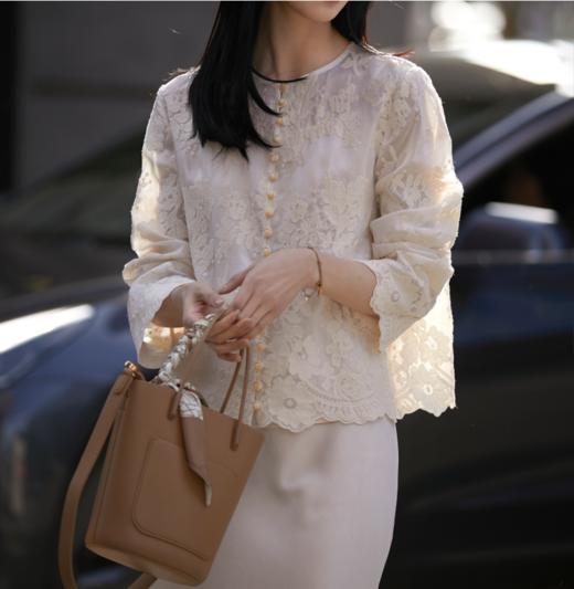 ORIGNAL&CO繁华天丝刺绣三件套装，重工花朵刺绣，如繁花入梦，摇曳生姿【3-5天发货】 商品图10