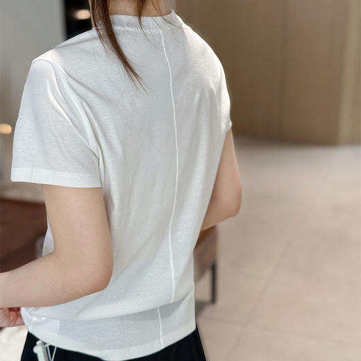 【特价不退不换】【不退不换】良木礼压线棉T（84081） 商品图1