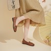 西村名物2025年春季新款舒适平跟软底新中式风优雅浅口单鞋T25AE16161 商品缩略图4