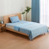 强冷感S2502 蓝色床品系列 薄被/床垫/枕垫 单人/双人/特大双人 商品缩略图0