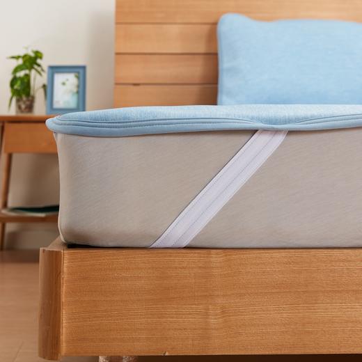 强冷感 透气网眼床品系列 床垫/枕垫 摩卡/蓝色 单人/双人/特大双人 商品图8