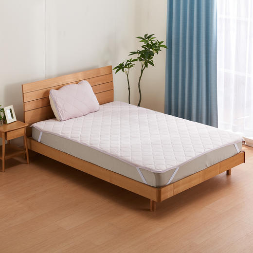 强冷感S2502 粉色床品系列 薄被/床垫/枕垫 单人/双人/特大双人 商品图3