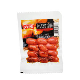 力诚台式烤香肠休闲零食小吃即食火腿肠脆皮肠泡面迷你热狗肠香辣味 72g