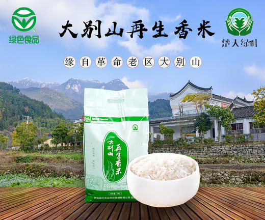 罗田 楚天绿叶 大别山再生香米5kg/袋 商品图5