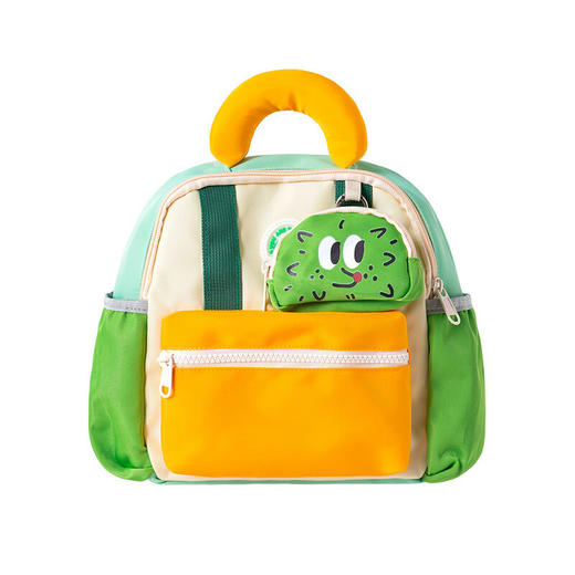 【绿色蓝色预售15天发】嘟嘟家可爱儿童背包外出游玩时尚双肩包 商品图3