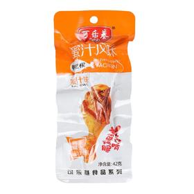 可乐基烤腿鸭翅根鸭小腿蜜汁味休闲零食下午茶小吃 42g