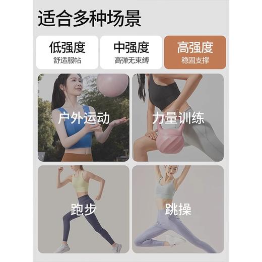 跃牌【瑜堂系列】新款运动内衣美背防震聚拢定型固定胸垫健身文胸JYMN153 商品图4