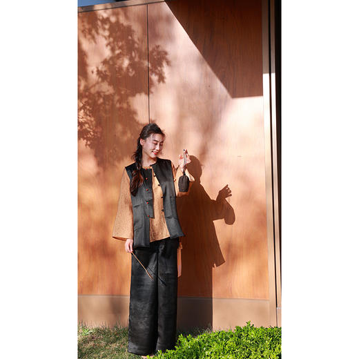 【直播间专属】新中式马甲（25704177玄泽-高定款） 商品图3