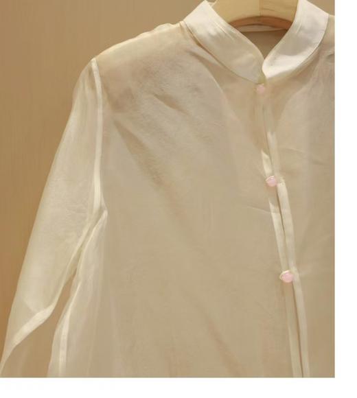 【线上专属】立领小衫（24710264-山矾） 商品图1