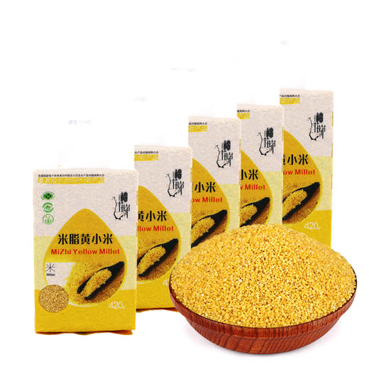 【2.4-2.23期间不发货】米脂小米 #新米软糯香醇 粒粒分明 土法鲜磨 米油丰富 袋装 商品图2