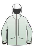 25/26BURTON雪服U OLLIE DRY RIDE 3L JACKET BIRD-S EGG GREEN 商品图0