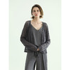 COCOBELLA慵懒松弛感弹力蕾丝衫女人味肌理感针织开衫LC3101 商品缩略图2