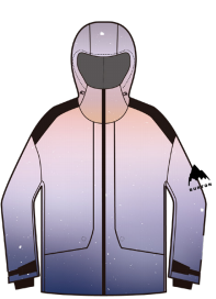 25/26BURTON雪服U OLLIE DRY RIDE 3L JACKET TWILIGHT PURPLE