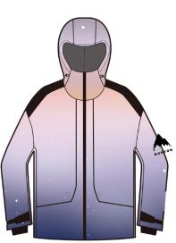 25/26BURTON雪服U OLLIE DRY RIDE 3L JACKET TWILIGHT PURPLE 商品图0