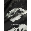 COCOBELLA国风水墨手绘稿遮肉小袖连衣裙清凉夏日长裙FR3090 商品缩略图3