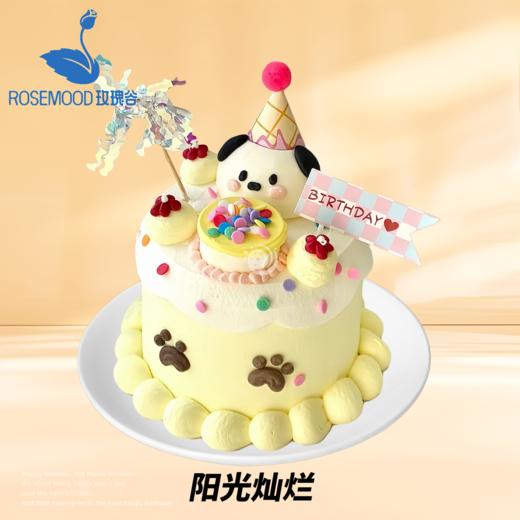6英寸卡通•手绘系列动物奶油生日蛋糕（14选1） 商品图10