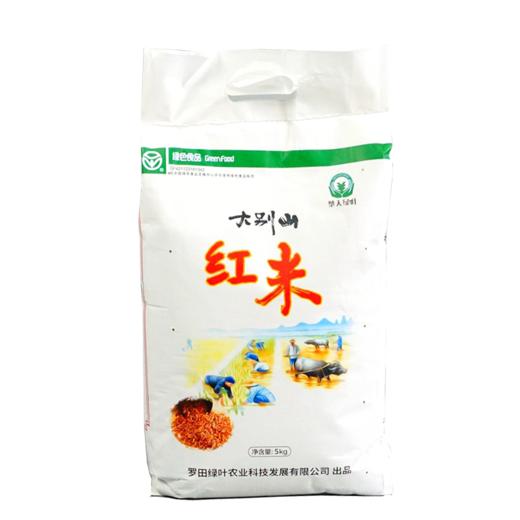 罗田 楚天绿叶 大别山红米5kg/袋 商品图5