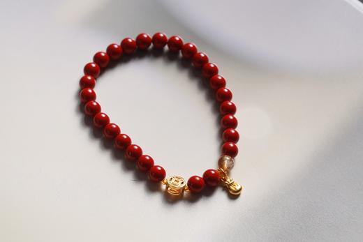 YHZS0116°钱途富足·朱砂珠串 商品图3