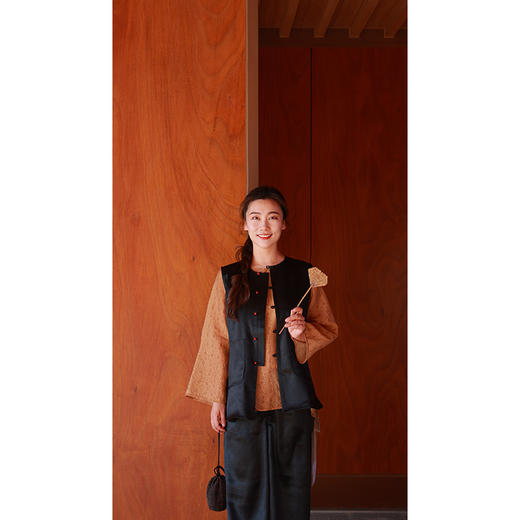 【直播间专属】新中式马甲（25704177玄泽-高定款） 商品图0