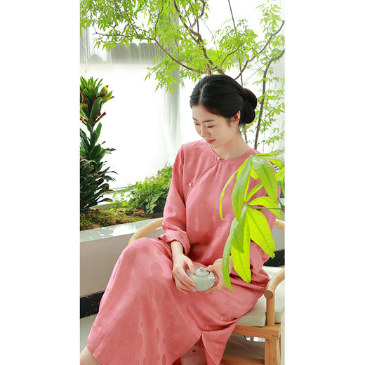 【2026东衣作】新中式连衣裙（25707148魏紫-设计师） 商品图2