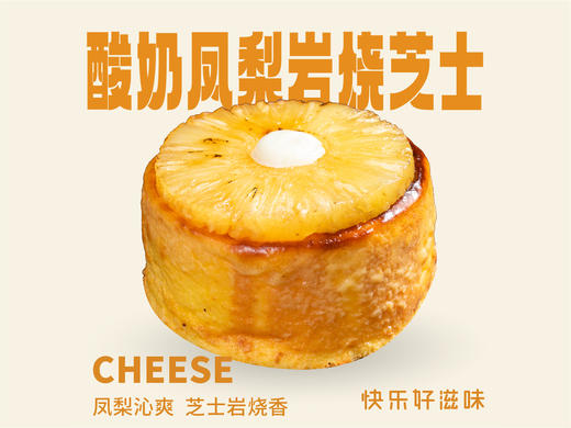 酸奶凤梨岩烧芝士 商品图0