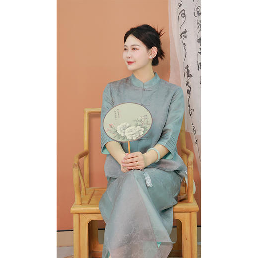 【2026东衣作】中式飘纱外套（21705107少奶奶A686-设计师） 商品图1