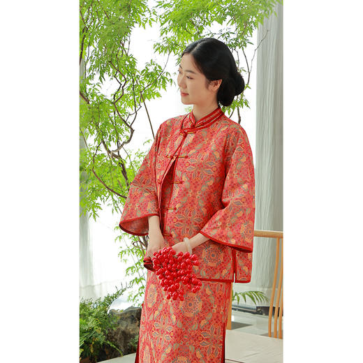 【抖音专属】新中式无袖连衣裙（25707289和合美美-奢定款） 商品图2