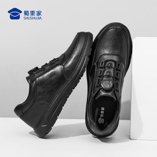 【快速穿脱通勤皮鞋】商务休闲牛皮皮鞋 轻便缓震低帮鞋靴XT504/XT505 商品图11