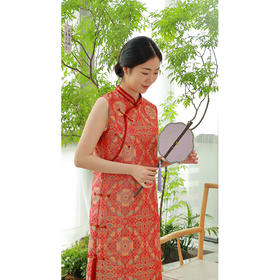 【抖音专属】新中式无袖连衣裙（25707289和合美美-奢定款）