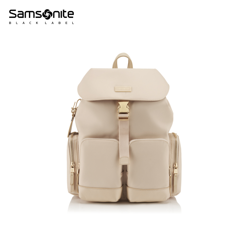 新秀丽KHALEESI系列女士翻盖时尚双肩包NU8*008